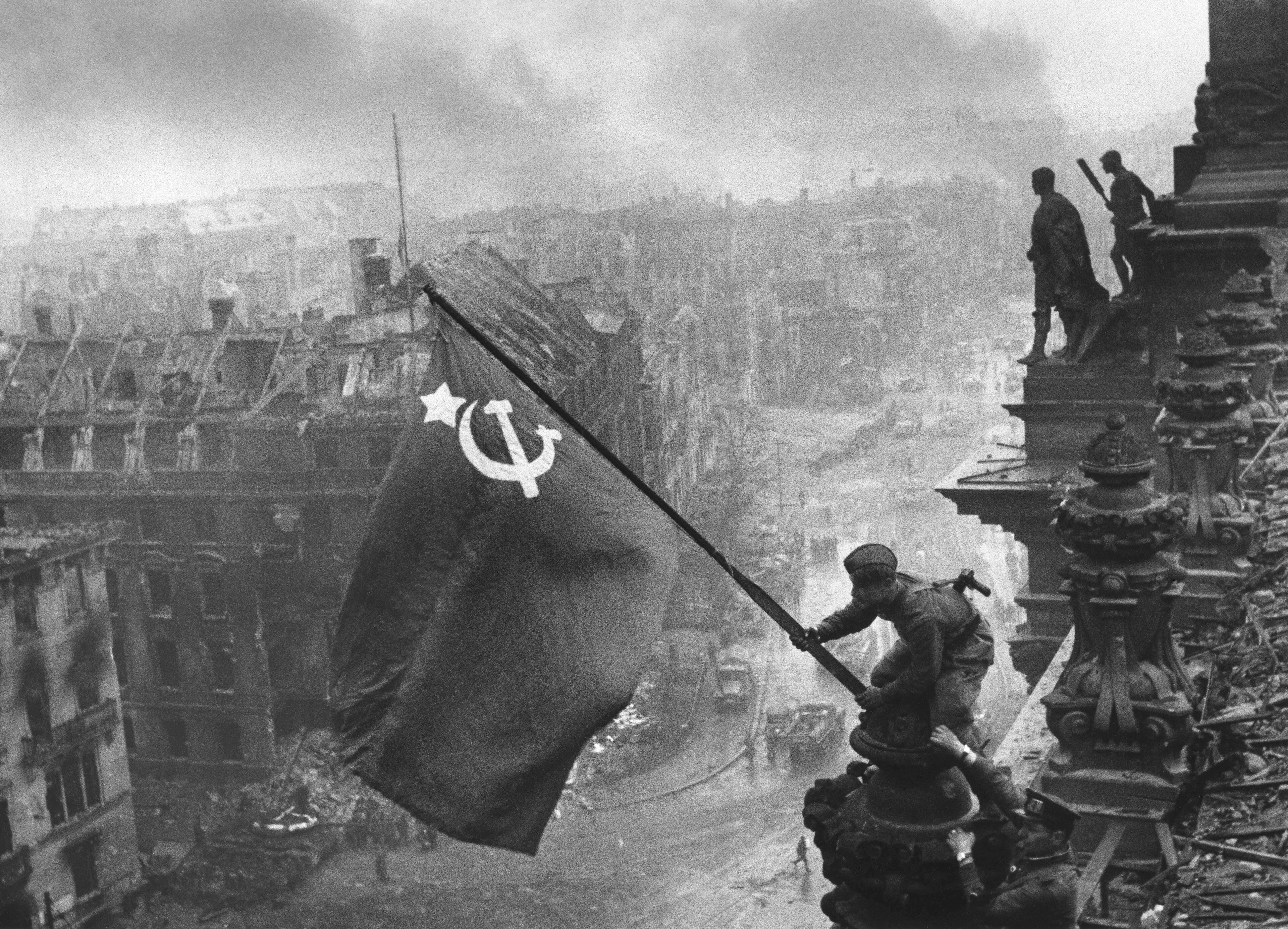 Fall of Berlin, 1945 — historical photograph