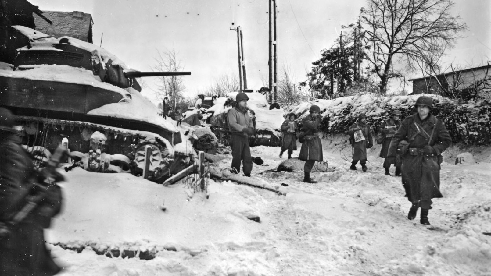 Battle of the Bulge, 1944 — historical photograph