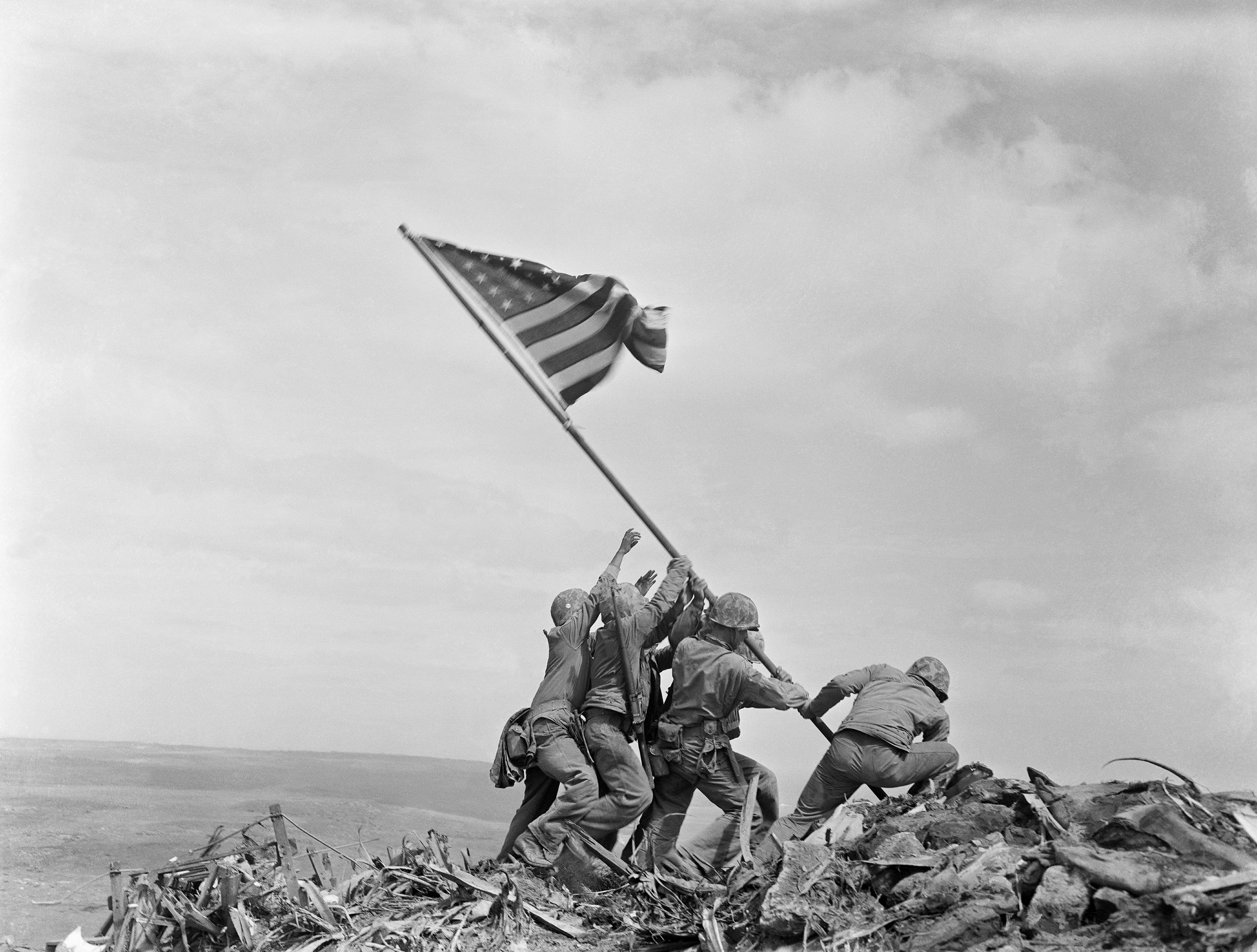 Battle of Iwo Jima, 1945 — historical photograph