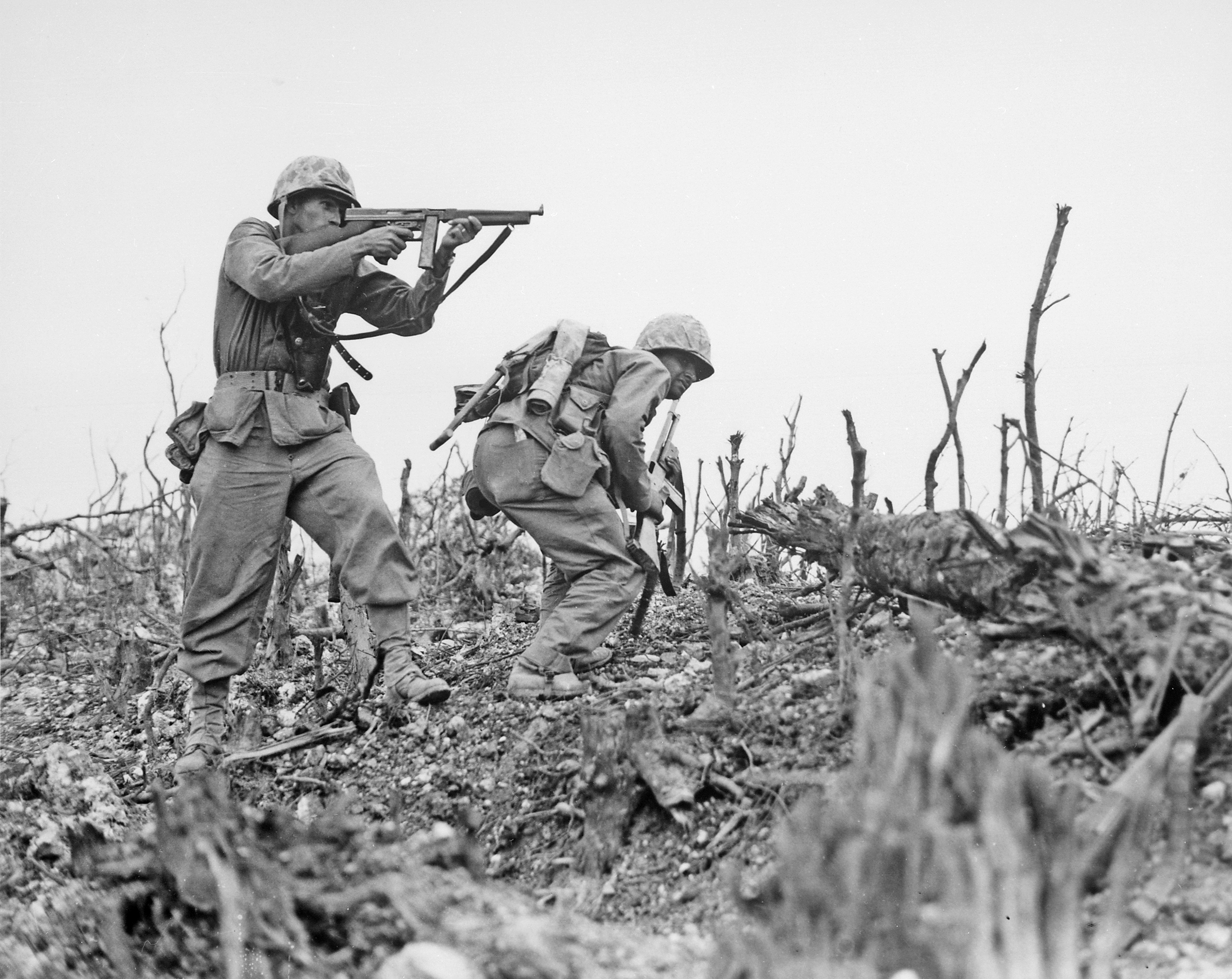 Battle of Okinawa, 1945 — historical photograph