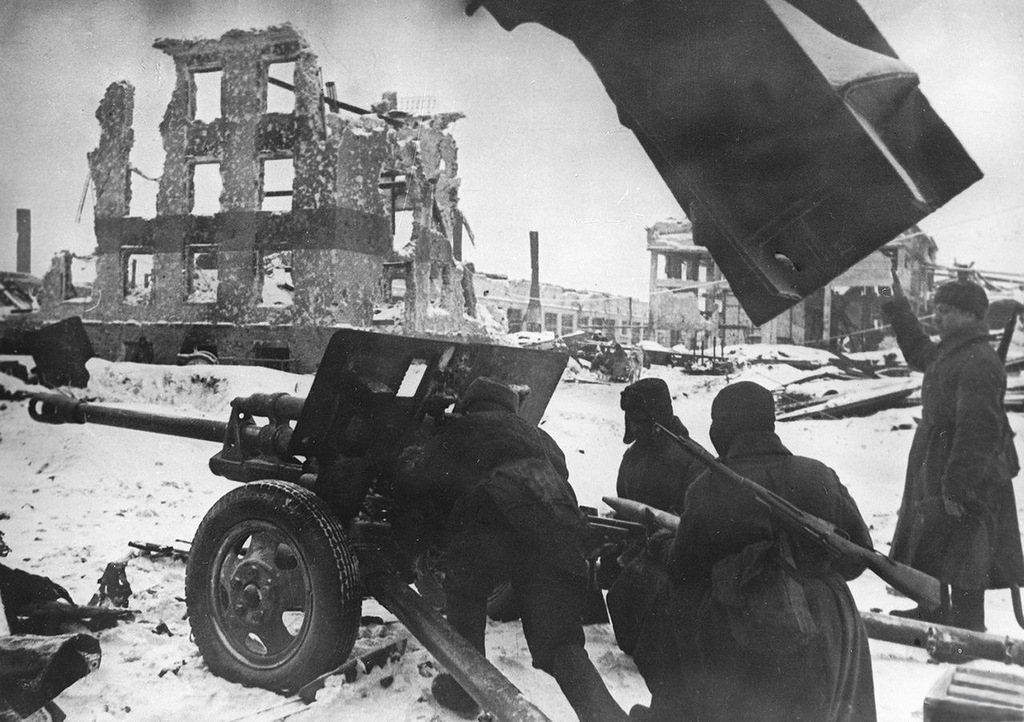 Battle of Stalingrad, 1942 — historical photograph