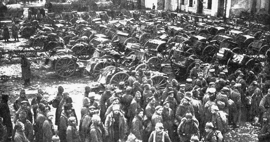 Battle of Tannenberg, 1914 — historical photograph